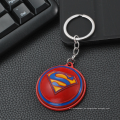 2021 Hot Sale Spinning Shield Heroes Ironman Spiderman Captain America Anhänger Keychain Key Ring Charme